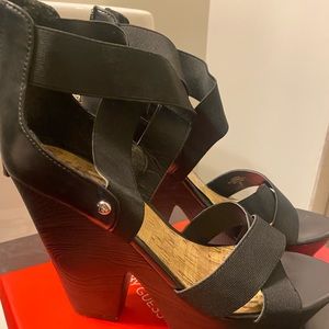 Wedge platform sandals